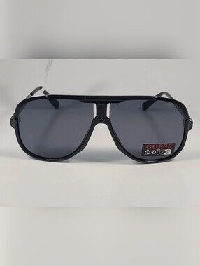 New GUESS GO00060 01A Black/Gray Unisex Sunglasses